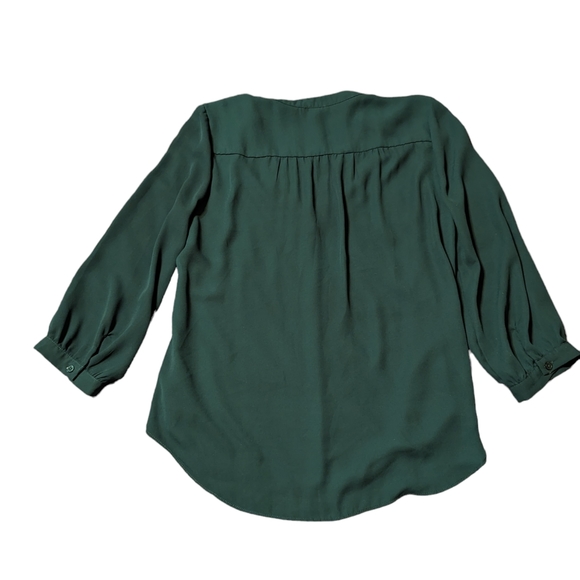 Green Sheer Vince Camuto Top - Picture 2 of 5